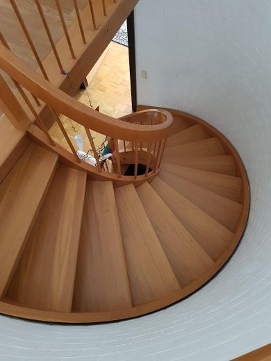 Eiche-Wendeltreppe