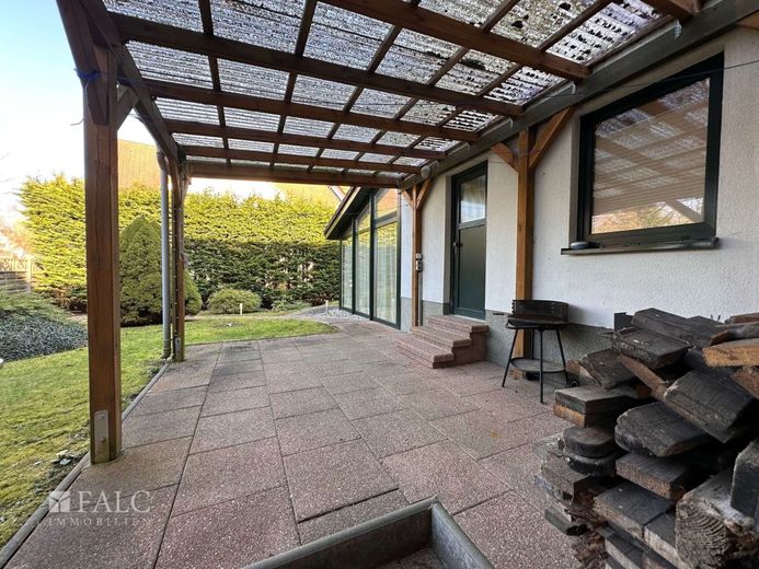 ***Strandnahes Reihenendhaus mit Wintergarten und Terrasse*** – Terrasse