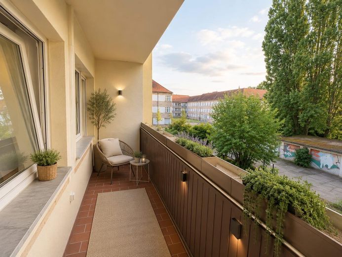 Energie-B ! Provisionsfrei ! 4-Zi Lichterfelde West mit Balkon – Balkon