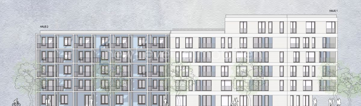 2-Zi. - Eigentumswohnung im ILLERPARK mit Loggia | 65,2 m² |  Erstbezug (1.1.1) – Ansicht Filchnerstraße