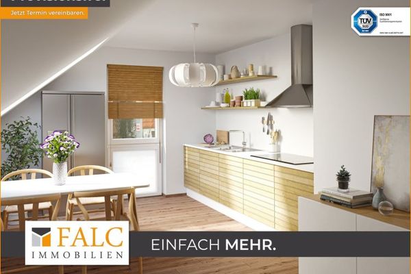 Neubau - gemütliche Dachgeschosswohnung in toller Lage