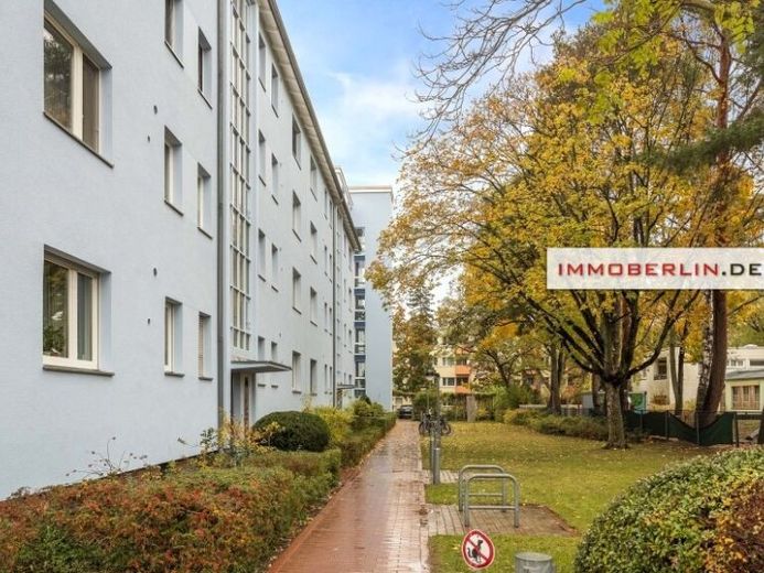 IMMOBERLIN.DE - Сонячна квартира з західною лоджією та паркувальним місцем для авто в тихому місці – Фотографія 1
