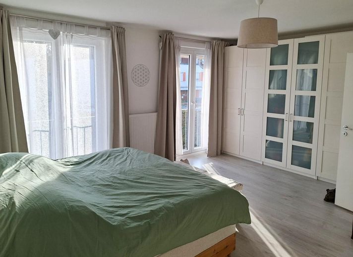 - Senza commissioni - Casa bifamiliare a basso consumo energetico con dotazioni di alta qualità presso il lago Öjendorfer – Schlafzimmer