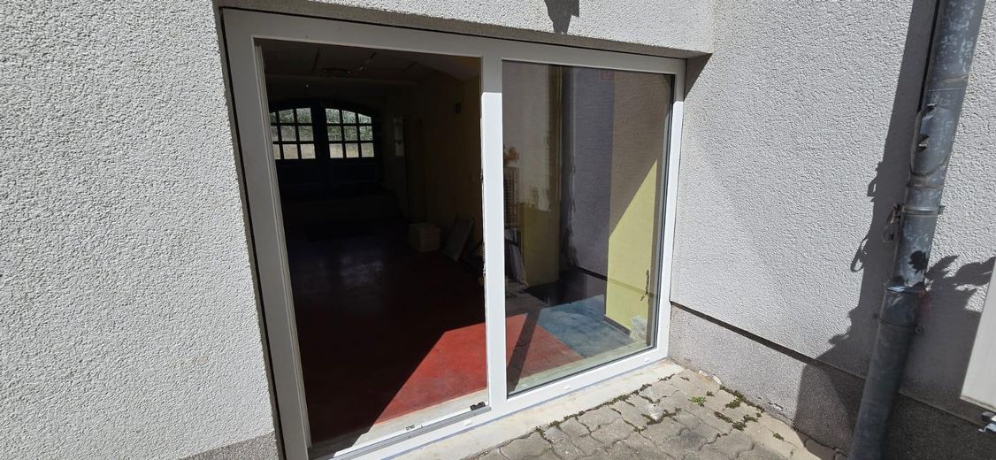 Blick von Terrasse in Flur