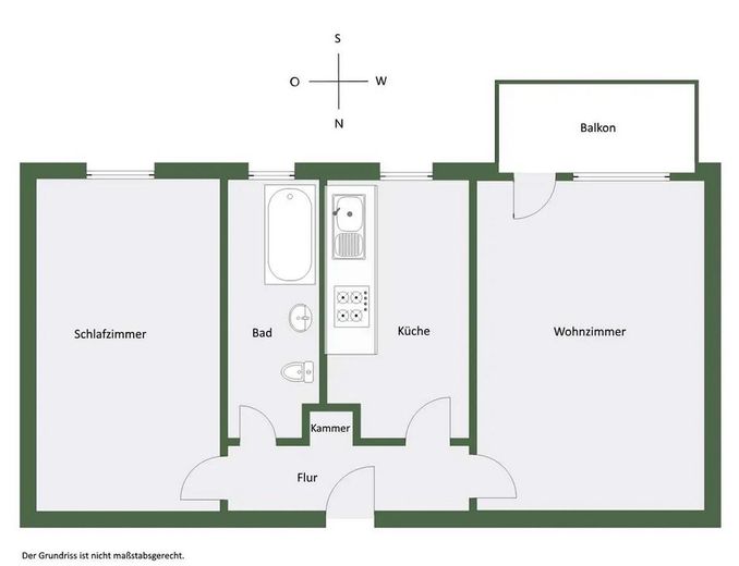 Komfortable, möblierte 2‑Zimmer‑Wohnung mit Top‑Anbindung an U7/U9 in Berlin‑Wilmersdorf – Foto 11