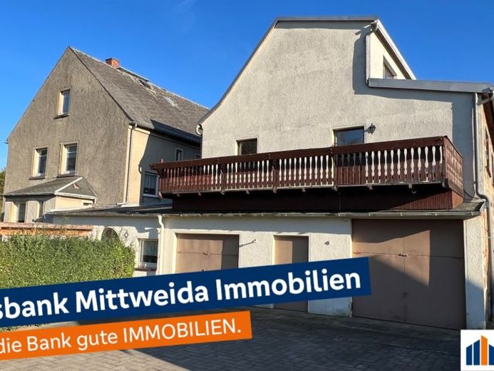 2 Wohnhäuser mit 3 Wohnungen plus 200m² Werkstatträumen bei Mittweida – Foto 1