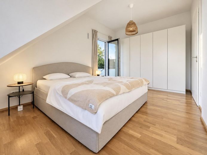 Penthouse mit Einbauküche – Schlafen