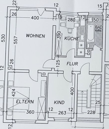 Seltenheit ab sofort frei: 3 ZKB mit eigenem Garten, Dudweiler Süd – Foto 22
