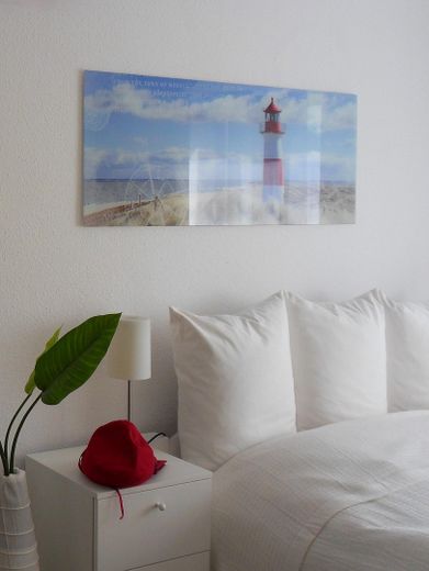 Schlafzimmer mit Morgensonne 