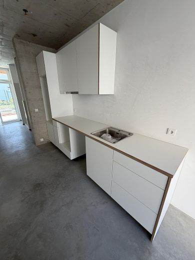 Erstbezug: Loft mit großer Terrasse und Garten – Küche