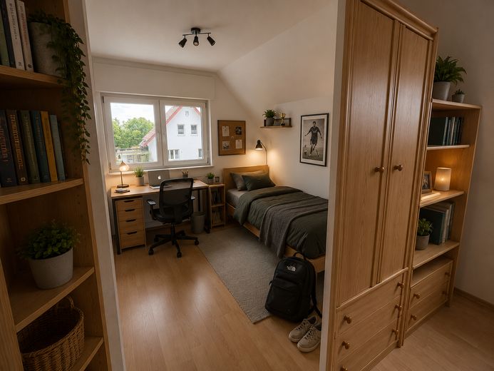 Wunderschönes Einfamilienhaus in ruhiger Wohnlage von Prenzlau – Raum im Dachgeschoss Bild 2