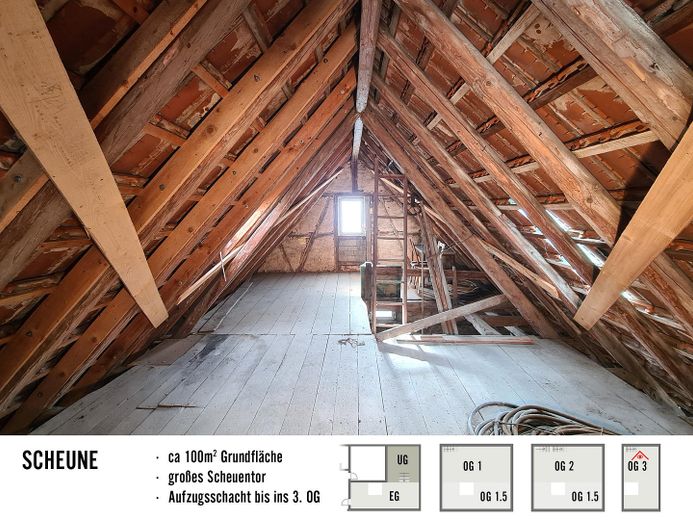 Dritter Stock in der Scheune