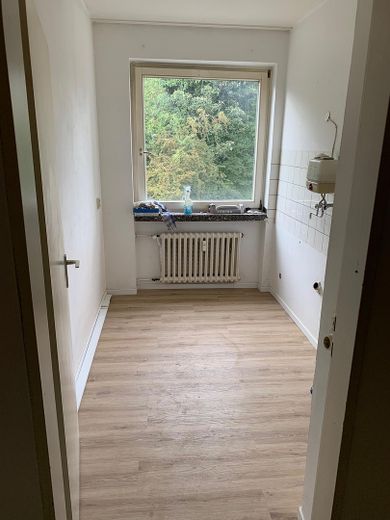 Appartamento ben distribuito di 1,5 locali con balcone a Hagen, nel quartiere Fleyer – Küche