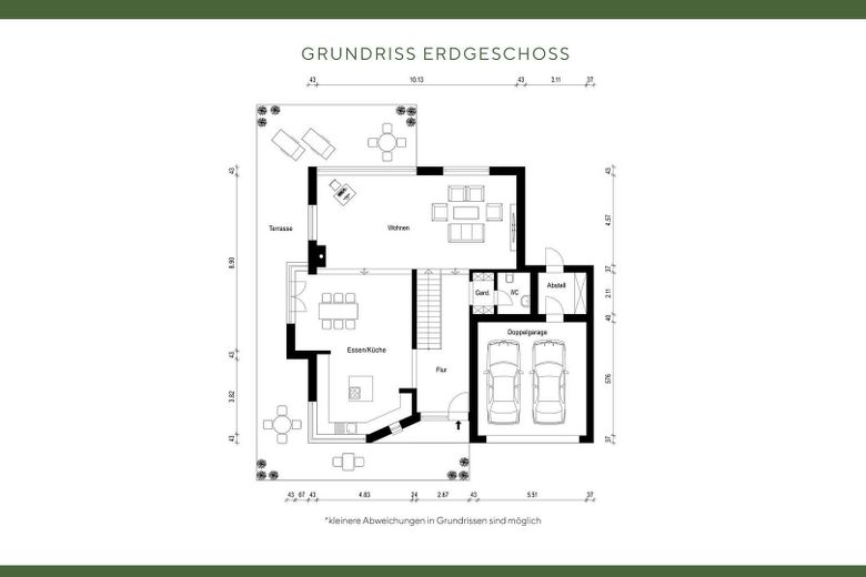 Grundriss Erdgeschoss