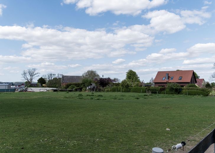 Grundstück Sicht von Blumenstr