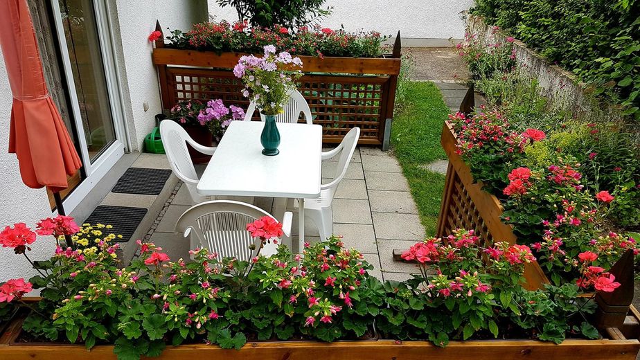 Terrasse (Nordseite)