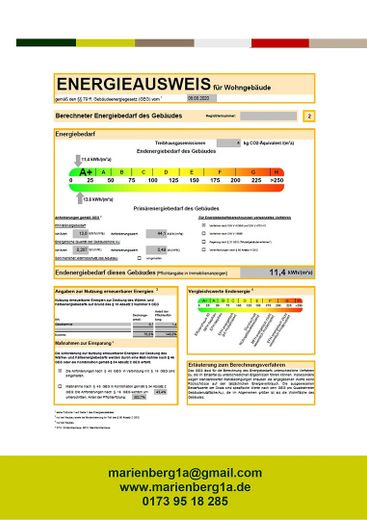 3-Zimmer-Wohnung, Erstbezug, energieeffizient, barrierefrei (Typ 1) – Foto 12