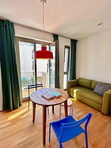 Appartamento nuovo di 1 locale arredato con balcone a Berlino-Weißensee – prima occupazione 2025 – Foto 1