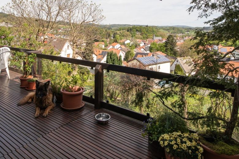 Terrasse mit Aussicht 