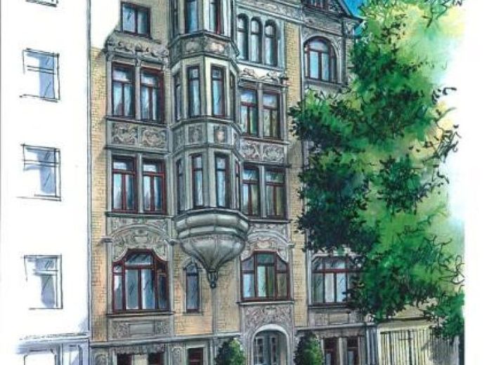 Moritzstr. 78, Wohnung 8 ~~~ Haus mit Aufzug, Balkon, Bad mit Wanne, Keller – Foto 1