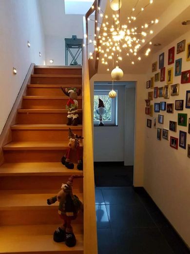 Traumhaus mit Einliegerwohnung in Saabrücken, Pool, Sauna, Klima .... – Treppe von 1963 Haupthaus