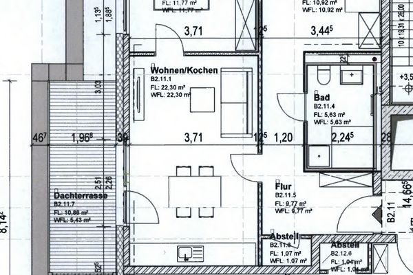 Erstbezug: Moderne Staffelgeschosswohnung mit Dachterrasse sowie energieeffizientem Wohnkomfort