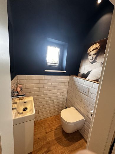 Modernes Einfamilienhaus in Feldrandlage – WC