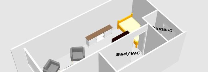 Plan-Ansicht Wohnung
