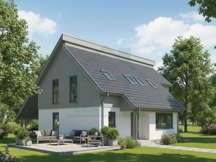 Exklusive 170 m² Stadtvilla mit Carport inkl. 600 m² Grundstück in Hermsdorf – Foto 1