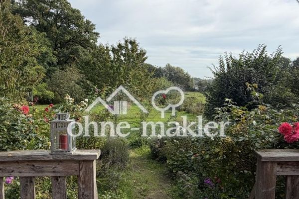 Wohnung am Schaalsee mit Garten und Seeblick
