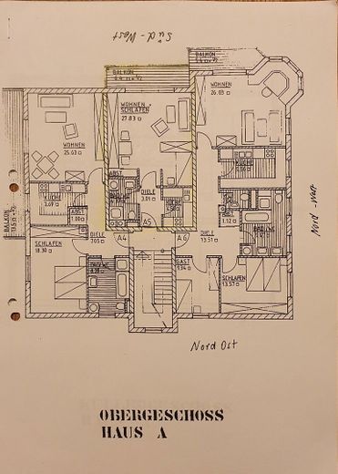 Grundriss Wohnung*