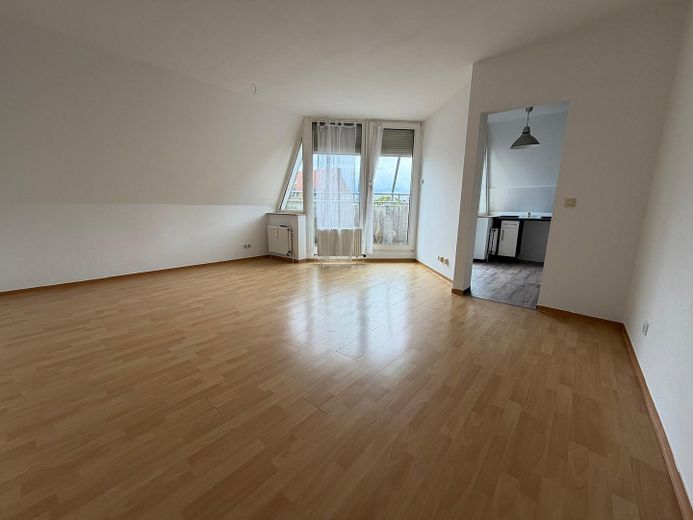 Au-dessus des toits de Delmenhorst – Wohnzimmer