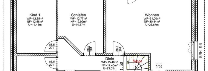 Grundriss Erdgeschoss
