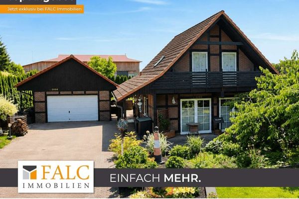 ***Ampia casa unifamiliare con struttura a graticcio esterna e giardino da sogno***