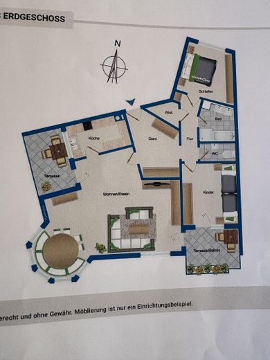 Exclusive 3-Zimmer-EG-Wohnung – Foto 15