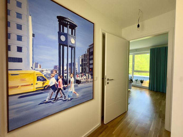 Penthouse im Staffelgeschoss mit großzügigem Wohnbereich, Balkon und hochwertiger Ausstattung – Schlafzimmer