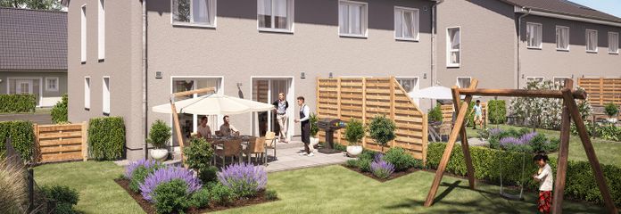 Visualisierung Gartenseite