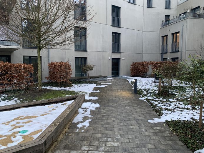 3(4 Zi) EGW Direkt neben Donau/Münsterblick in Neu-Ulm – Barrierefreie Eingang hinten