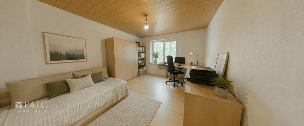 Sanierungsobjekt mit Charme - Großes Grundstück, Ausbaureserve &amp; Top-Lage – Arbeitszimmer (KI)