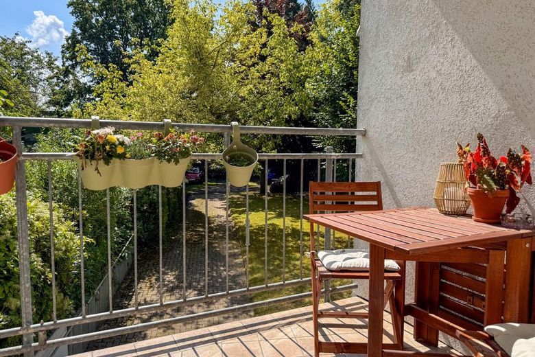 Charming 2-room apartment in the heart of Bremen – Balkon