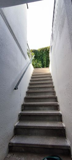 Treppe in den Garten