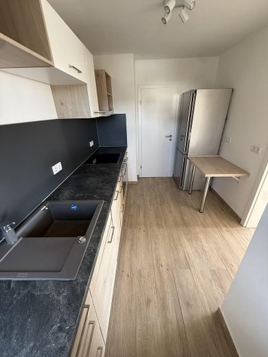 Neu renovierte 3-Zimmer-Wohnung mit Balkon, neuer EBK und 2 Stellplätzen in Reuffelbach (Mammelzen) – Küche