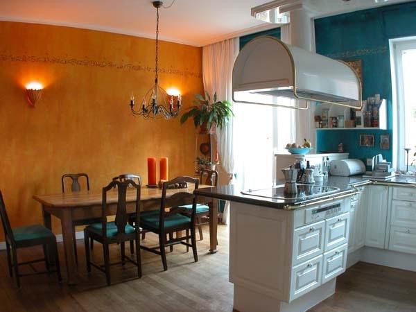 Küche mit Esszimmer