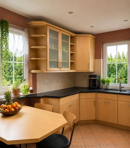 Einfamilienhaus mit Pool und großem Garten – Küche