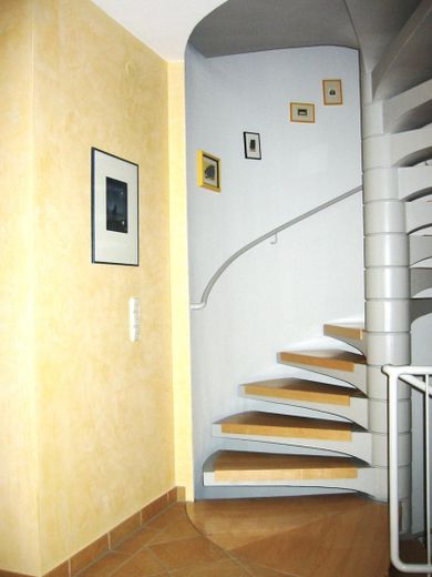 Wendeltreppe ins OG