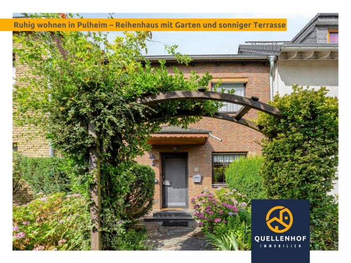 Wertvolle Lage, viel Potenzial: 
Reihenmittelhaus mit Garage und Ausbaumöglichkeiten in Pulheim – फोटो 1