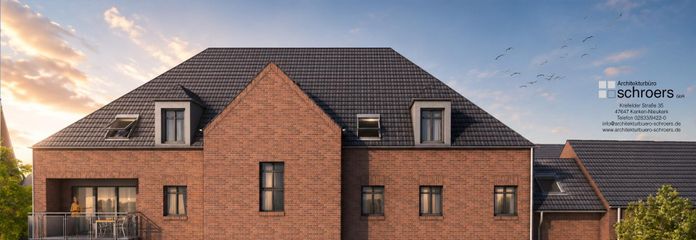 Kerken-Nieukerk में 93,19m² की स्वामित्व वाली अपार्टमेंट – Frontfassade