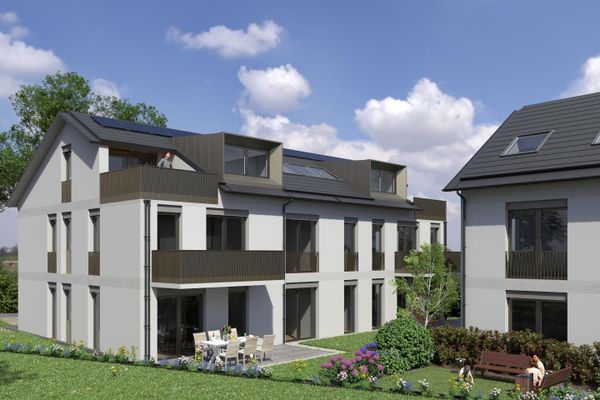 Neubau 3-Zimmer Dachgeschoss-Wohnung in Grafing - top Ausführung - barrierefrei