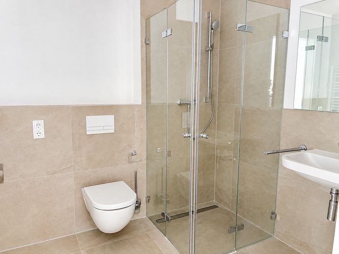 *2 ay kira ödemeden oturun* 1 odalı daire - ankastre mutfak E3-01-07 WE 142 – Badezimmer
