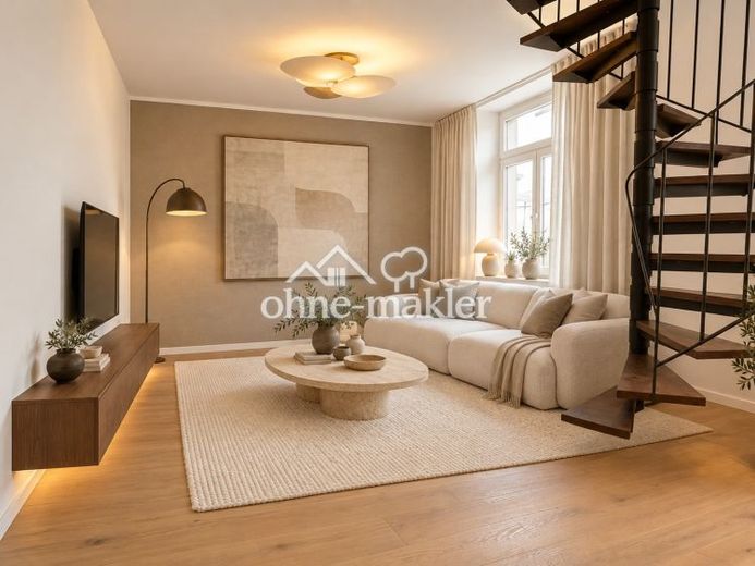 Provisionsfrei! TOP 2,5-Zimmer-Maisonette Wuppertal Barmen – Photo 1